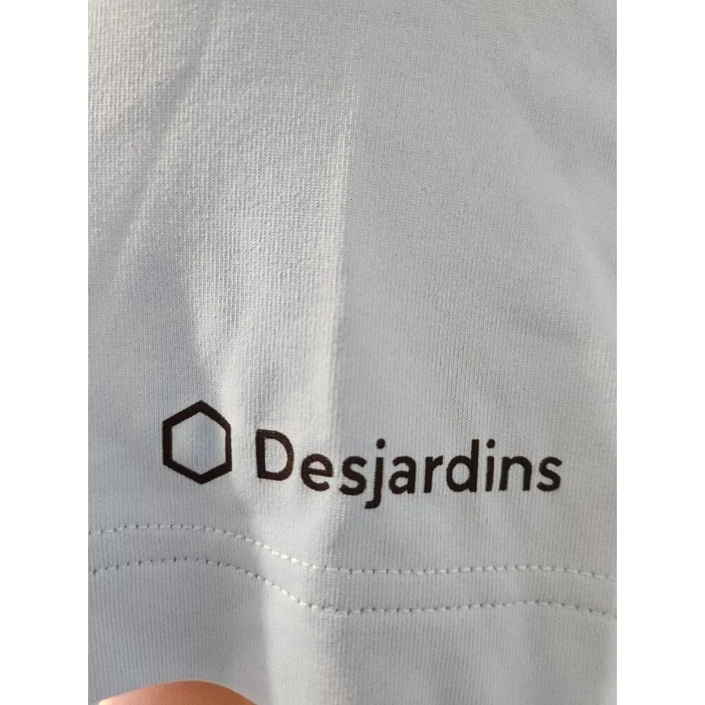 Cutter And Buck Polo XL New With Tag With Desjardins Logo On Sleeve - Picture 6 of 10
